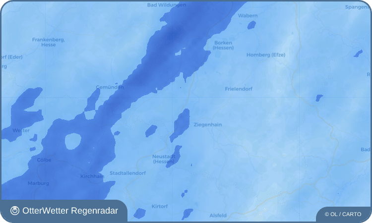 OtterWetter Regenradar-Widget Rommershausen