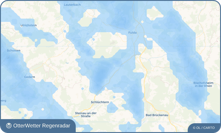 OtterWetter Regenradar-Widget Rommerz