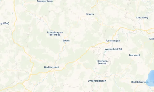 Regenradar Vorschaubild - Aktuelle Niederschläge in Ronshausen und Umgebung