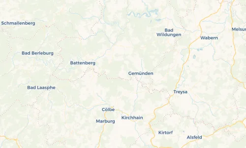Regenradar Vorschaubild - Aktuelle Niederschläge in Rosenthal und Umgebung