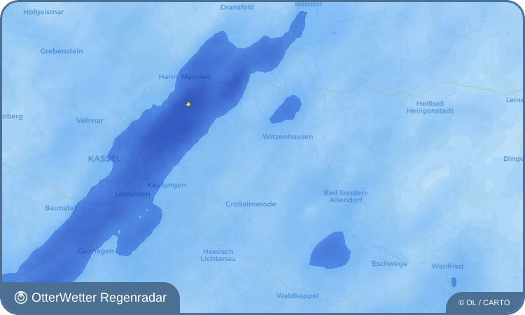 OtterWetter Regenradar-Widget Roßbach