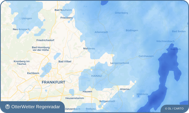 OtterWetter Regenradar-Widget Roßdorf