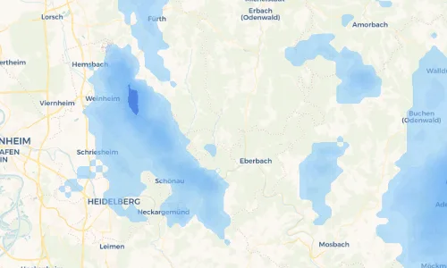Regenradar Vorschaubild - Aktuelle Niederschläge in Rothenberg und Umgebung