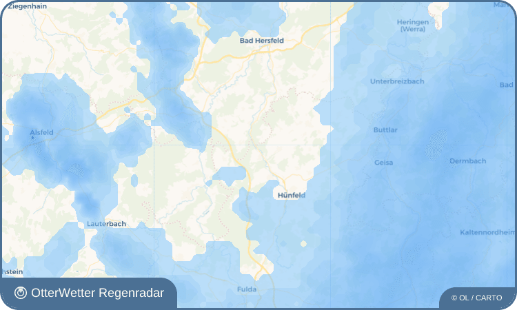 Wetter-Widget-Vorschau mit Vorhersagedaten für Rothenkirchen