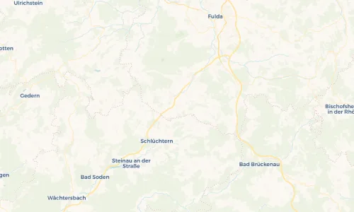 Regenradar Vorschaubild - Aktuelle Niederschläge in Rückers und Umgebung