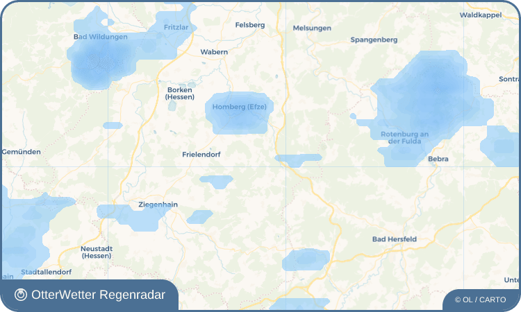 Wetter-Widget-Vorschau mit Vorhersagedaten für Rückersfeld