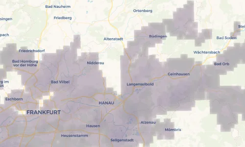 Regenradar Vorschaubild - Aktuelle Niederschläge in Rüdigheim und Umgebung