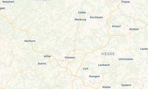 Regenradar Vorschaubild - Aktuelle Niederschläge in Ruttershausen und Umgebung