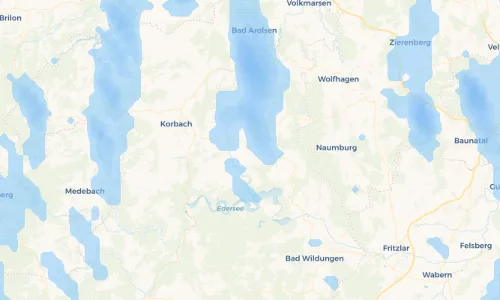 Regenradar Vorschaubild - Aktuelle Niederschläge in Sachsenhausen und Umgebung
