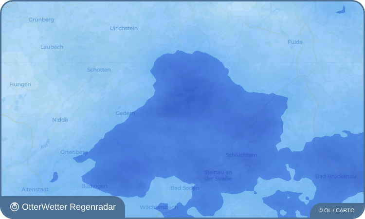 OtterWetter Regenradar-Widget Salz
