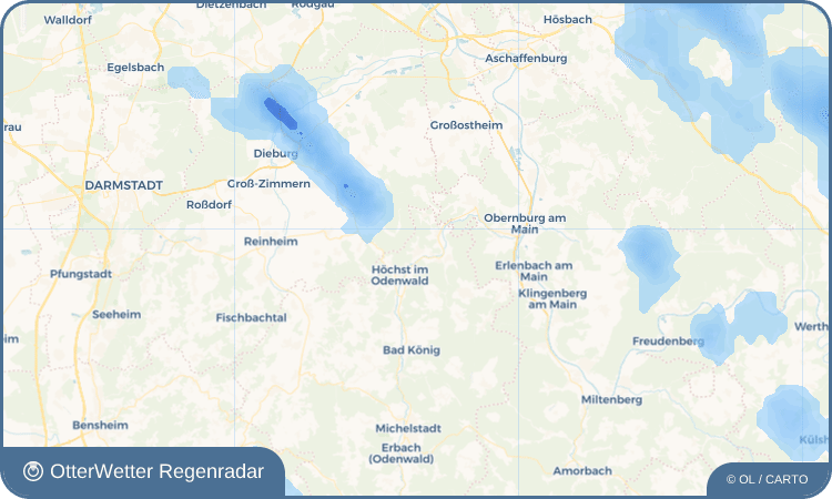 Widget-Vorschau für Sandbach Wetter-Widget-Vorschau mit Vorhersagedaten für Sandbach