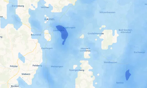 Regenradar Vorschaubild - Aktuelle Niederschläge in Sankt Ottilien und Umgebung