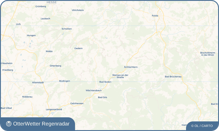 OtterWetter Regenradar-Widget Sarrod