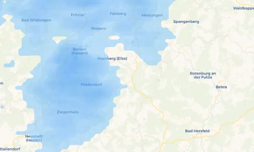 Regenradar Vorschaubild - Aktuelle Niederschläge in Schellbach und Umgebung