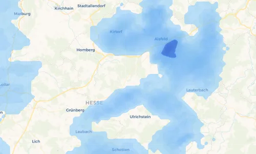 Regenradar Vorschaubild - Aktuelle Niederschläge in Schellnhausen und Umgebung