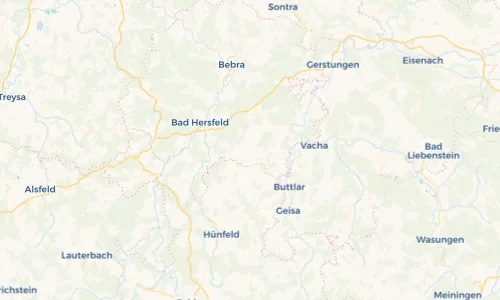 Regenradar Vorschaubild - Aktuelle Niederschläge in Schenklengsfeld und Umgebung