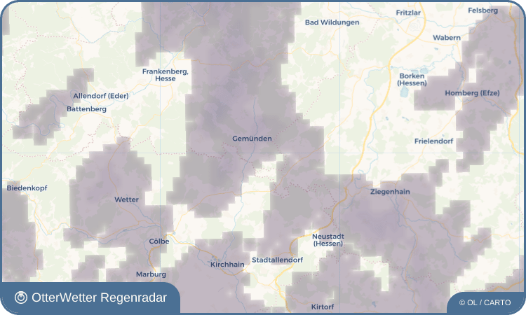OtterWetter Regenradar-Widget Schiffelbach