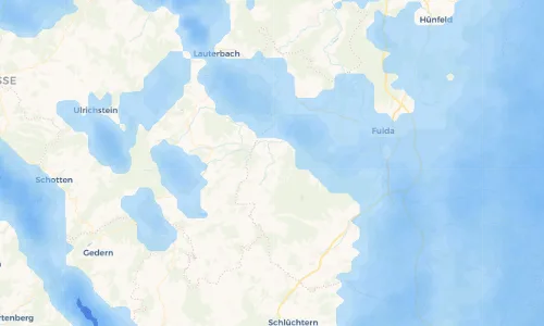 Regenradar Vorschaubild - Aktuelle Niederschläge in Schletzenhausen und Umgebung