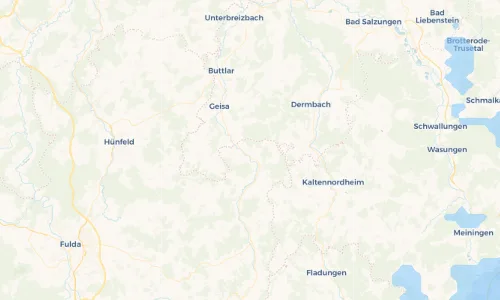 Regenradar Vorschaubild - Aktuelle Niederschläge in Schlitzenhausen und Umgebung