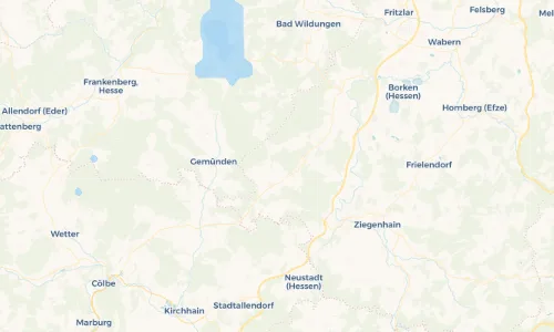 Regenradar Vorschaubild - Aktuelle Niederschläge in Schönau und Umgebung