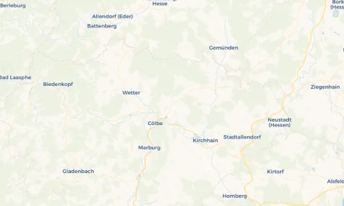 Regenradar Vorschaubild - Aktuelle Niederschläge in Schönstadt und Umgebung