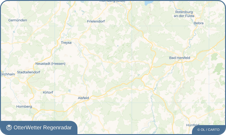 OtterWetter Regenradar-Widget Schorbach