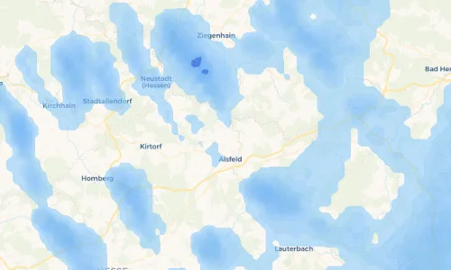 Regenradar Vorschaubild - Aktuelle Niederschläge in Schwabenrod und Umgebung