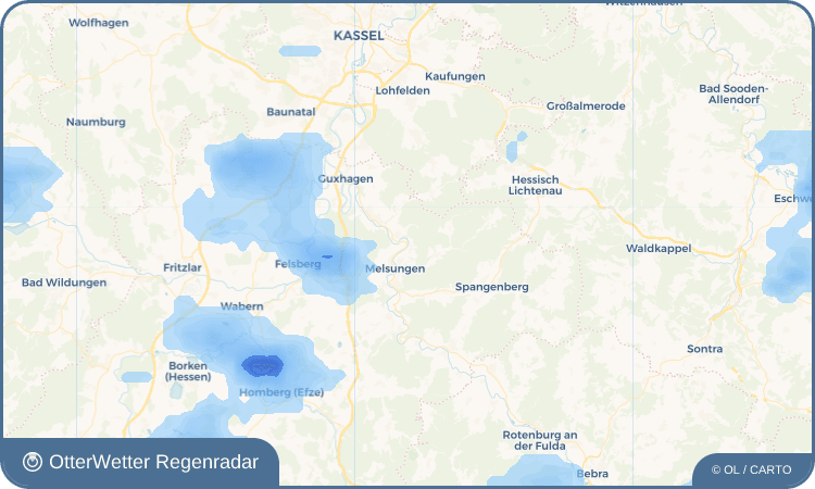Wetter-Widget-Vorschau mit Vorhersagedaten für Schwarzenberg