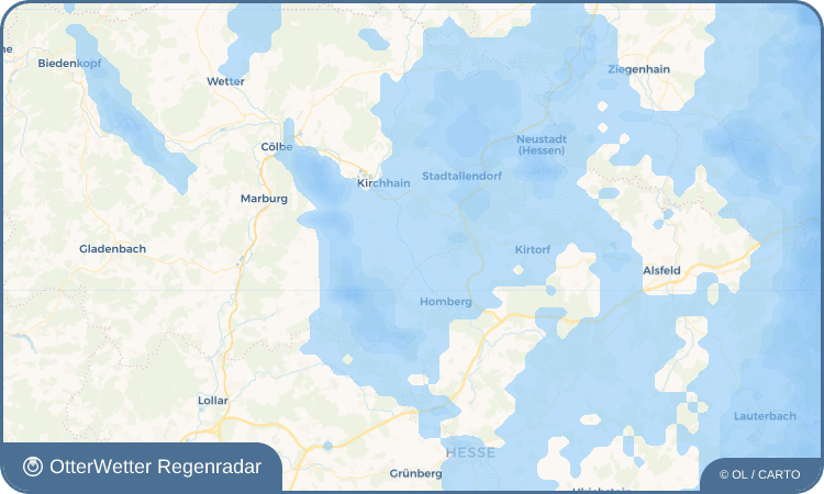 Widget-Vorschau für Schweinsberg Wetter-Widget-Vorschau mit Vorhersagedaten für Schweinsberg