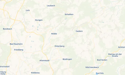 Regenradar Vorschaubild - Aktuelle Niederschläge in Schwickartshausen und Umgebung