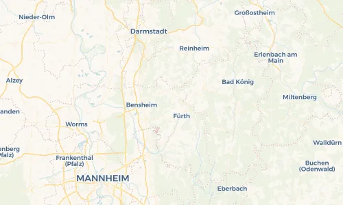 Regenradar Vorschaubild - Aktuelle Niederschläge in Seidenbuch und Umgebung