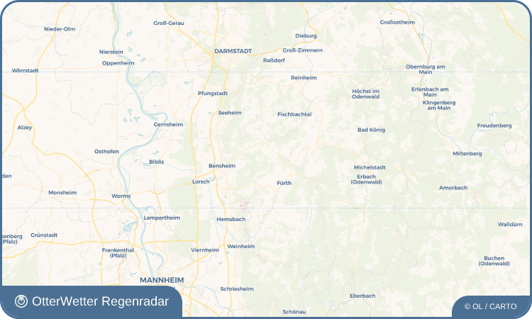 OtterWetter Regenradar-Widget Seidenbuch
