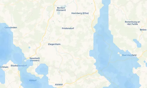 Regenradar Vorschaubild - Aktuelle Niederschläge in Seigertshausen und Umgebung