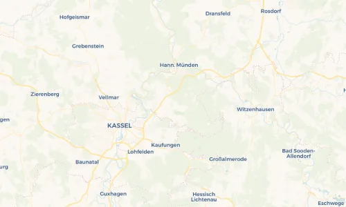 Regenradar Vorschaubild - Aktuelle Niederschläge in Sichelnstein und Umgebung