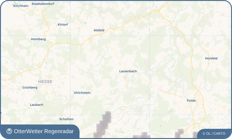 OtterWetter Regenradar-Widget Sickendorf