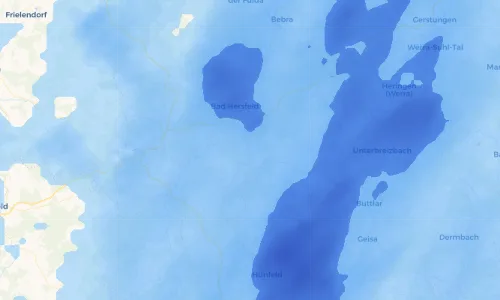 Regenradar Vorschaubild - Aktuelle Niederschläge in Sieglos und Umgebung