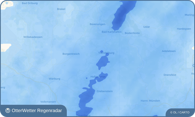 Wetter-Widget-Vorschau mit Vorhersagedaten für Sielen