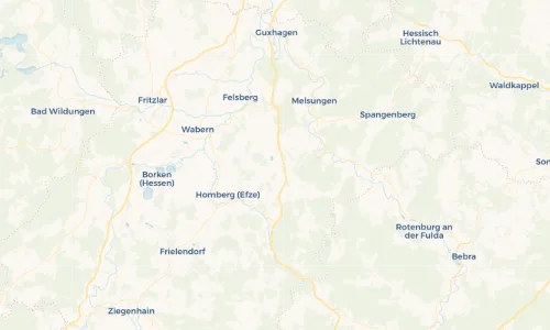 Regenradar Vorschaubild - Aktuelle Niederschläge in Sipperhausen und Umgebung