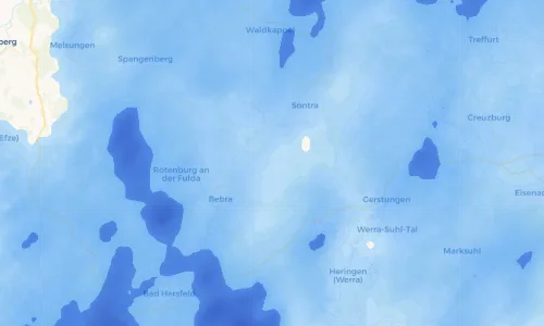 Regenradar Vorschaubild - Aktuelle Niederschläge in Solz und Umgebung