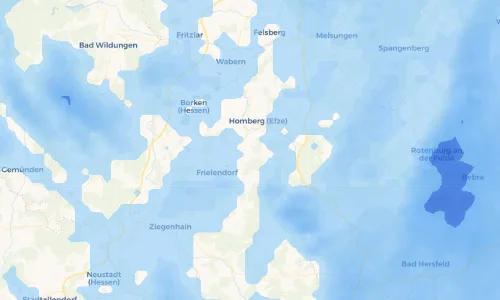 Regenradar Vorschaubild - Aktuelle Niederschläge in Sondheim und Umgebung