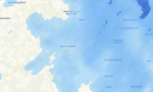 Regenradar Vorschaubild - Aktuelle Niederschläge in Sorga und Umgebung