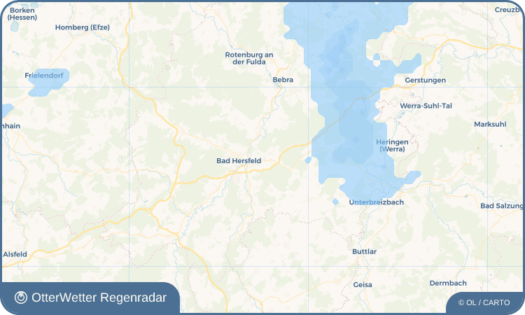 Widget-Vorschau für Sorga Wetter-Widget-Vorschau mit Vorhersagedaten für Sorga