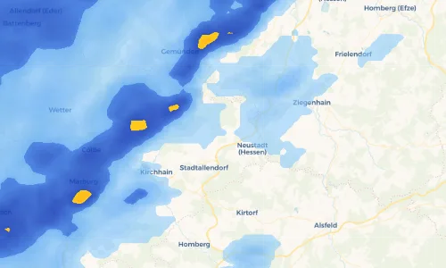 Regenradar Vorschaubild - Aktuelle Niederschläge in Speckswinkel und Umgebung