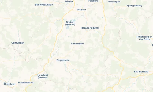 Regenradar Vorschaubild - Aktuelle Niederschläge in Spieskappel und Umgebung
