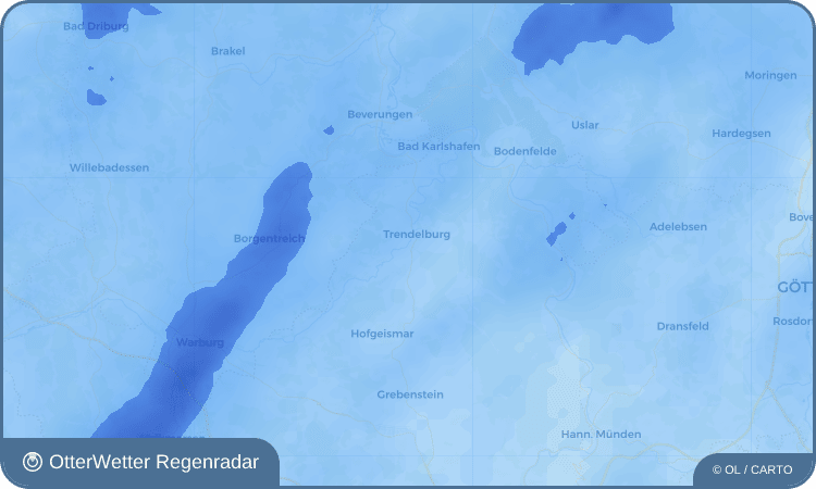 OtterWetter Regenradar-Widget Stammen