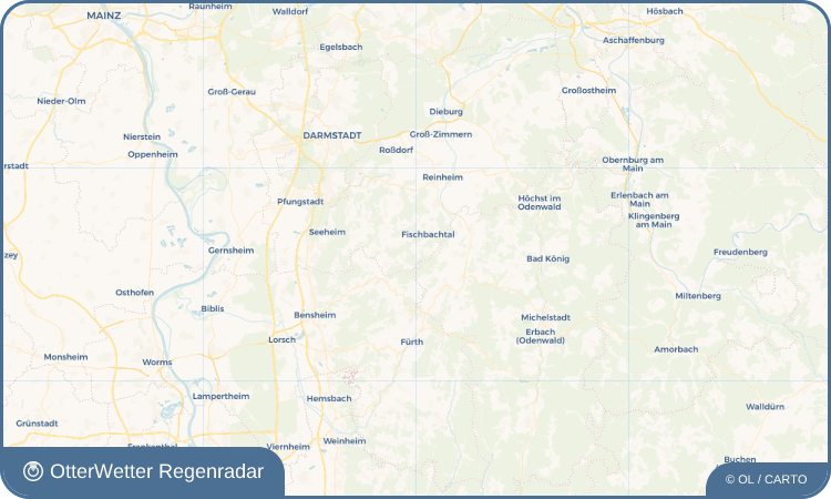 Wetter-Widget-Vorschau mit Vorhersagedaten für Steinau