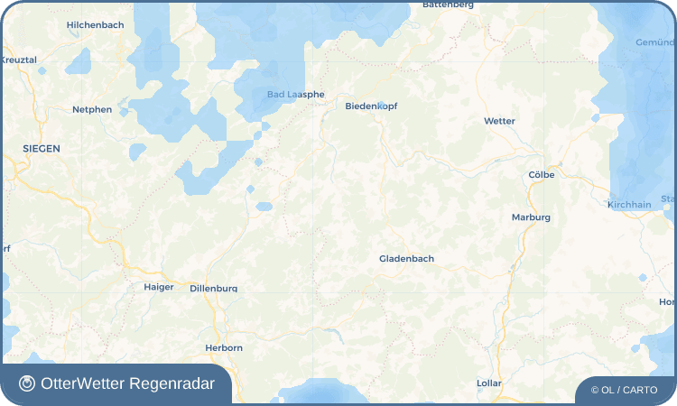 Widget-Vorschau für Steinperf Wetter-Widget-Vorschau mit Vorhersagedaten für Steinperf