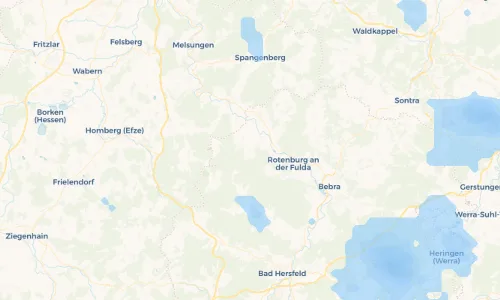Regenradar Vorschaubild - Aktuelle Niederschläge in Sterkelshausen und Umgebung