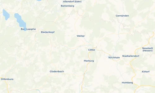 Regenradar Vorschaubild - Aktuelle Niederschläge in Sterzhausen und Umgebung