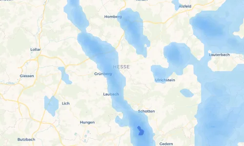 Regenradar Vorschaubild - Aktuelle Niederschläge in Stockhausen und Umgebung